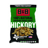 B&B Charcoal Wood Chip Hickory180Cuin 00121